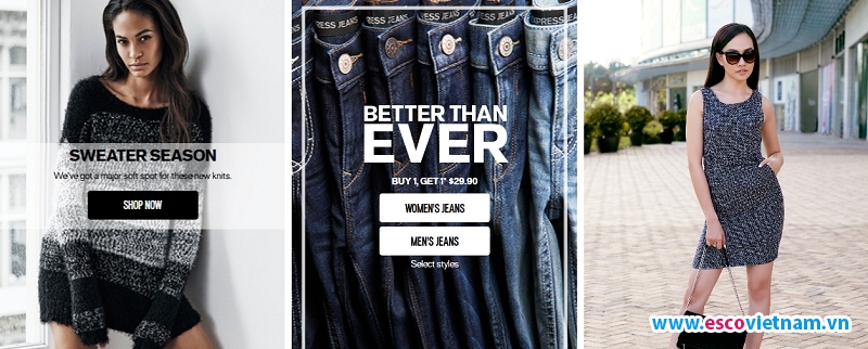 thiet ke website thoi trang   bulldogcloset vn