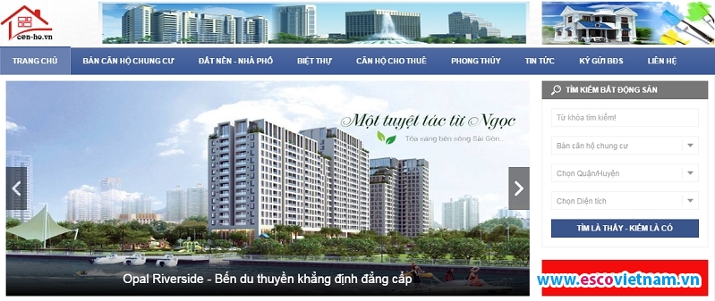 mo rong ban bat dong san bang website