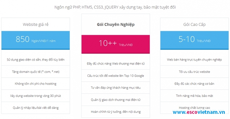 dich vu thiet ke website chuan seo gia re