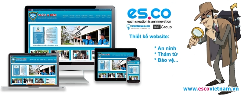 thiet ke website an ninh tham tu bao ve