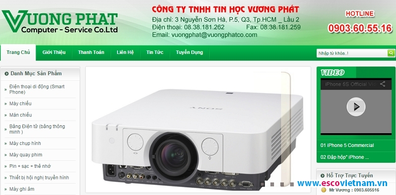 thiet ke website chuyen nghiep gia re o cong ty nao 